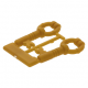 LEGO kulcs 2 darab, gyöngyház arany (40359)